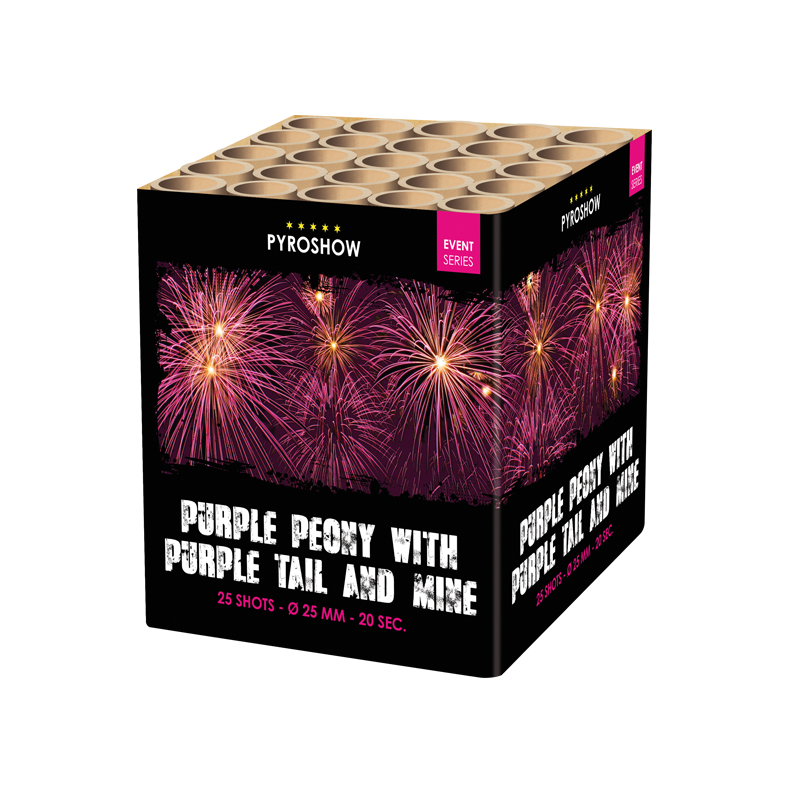 Purple Peony w.Purple Tail and Mine