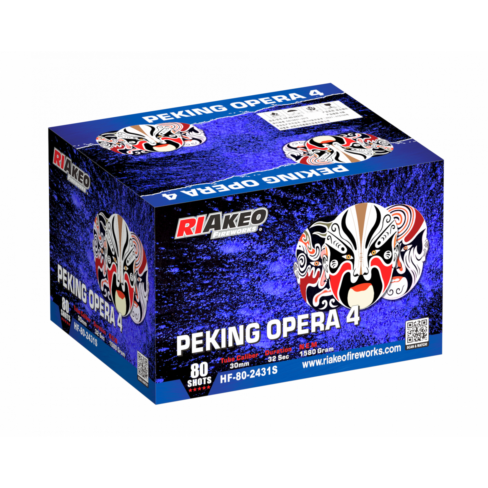 Riakeo Fireworks Peking Opera 4